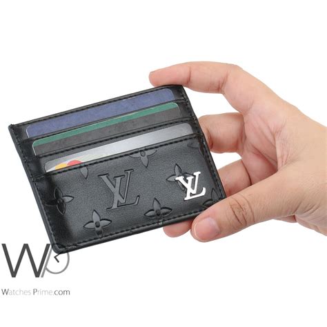 men lv card holder|men's luxury business card holder.